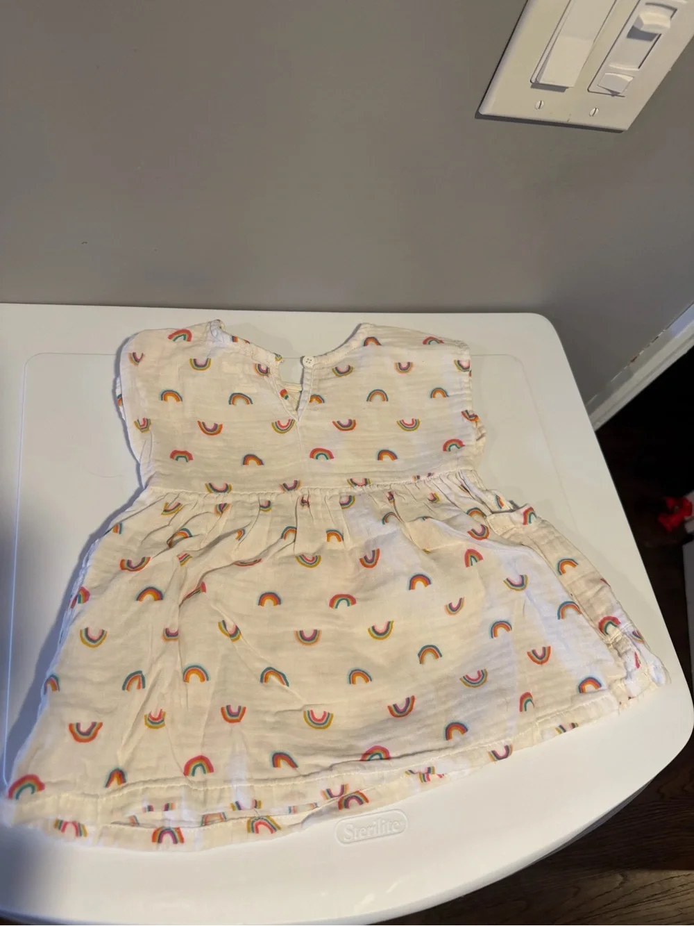 Toddler Girl Cat and Jack Rainbow Two-Piece Set Size 4t